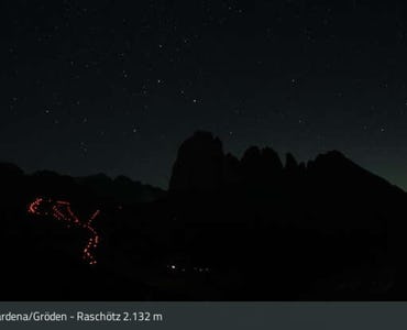 Val Gardena (Gröden) - Webcam Raschötz 2200