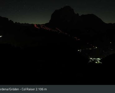 Val Gardena (Gröden) - Webcam Col Raiser 2106
