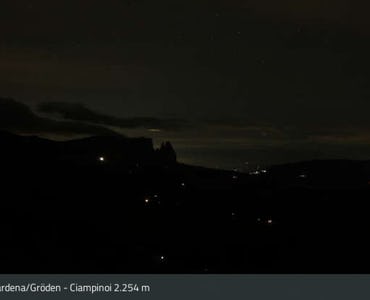 Val Gardena (Gröden) - Webcam Ciampinoi 2254
