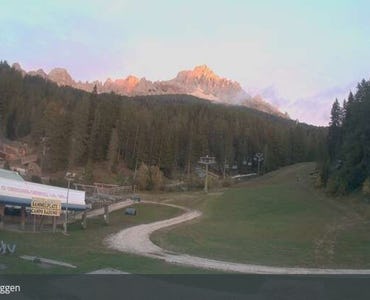 Webcam Obereggen - Oberholz Talstation 1550