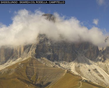 Webcam Ski Area Col Rodella-Campitello/Sassolungo