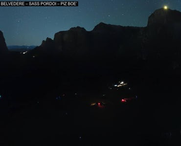 Webcam Skiarea Belvedere/Sass Pordoi/Piz Boè