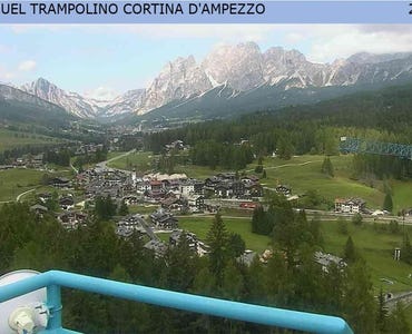 Cortina d'Ampezzo - Webcam Zuel Trampolino/Cortina d'Ampezzo