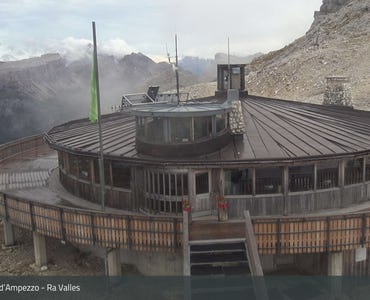 Cortina d'Ampezzo - Webcam Ski area Ra Valles