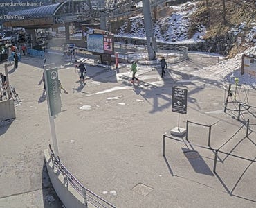 Brévent / Flégère - Webcam Départ TC Planpraz