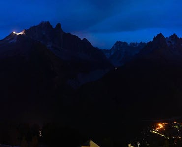 Brévent / Flégère - Webcam Index/Aiguilles de Chamonix