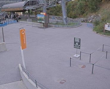 Brévent / Flégère - Webcam Brévent/Départ TC Planpraz
