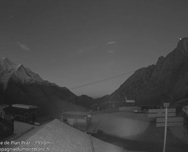 Brévent / Flégère - Webcam Brévent/Arrivée TC Planpraz