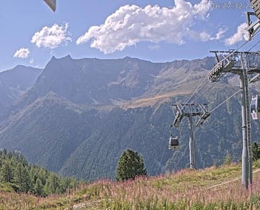 Balme / Les Autannes – Vallorcine / Le Tour - Webcam Gare Vallorcine/Vallée de Vallorcine