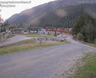 Grands Montets – Argentière - Webcam Départ Plan Joran