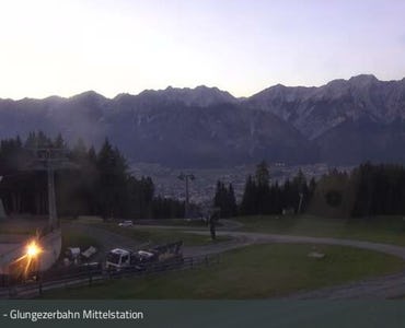 Glungezer – Tulfes - Webcam Glungezerbahn Mittelstation 1560