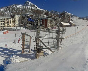 Isola 2000 - Webcam Front de Neige