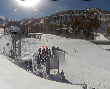 Isola 2000 - Webcam Front de Neige