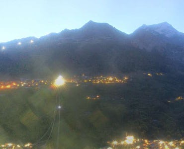 La Plagne - Webcam Peisey-Vallandry - Vanoise Express