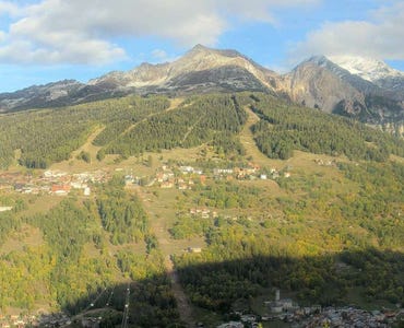La Plagne - Webcam Peisey-Vallandry - Vanoise Express