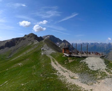 Webcam Villeneuve/Monêtier/Col de la Cucumelle