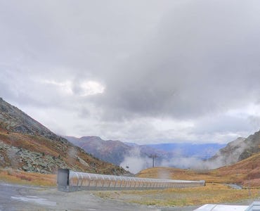 Val Thorens + Orelle - Webcam Orelle - Sommet TC Orelle