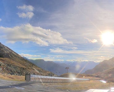 Val Thorens + Orelle - Webcam Orelle - Sommet TC Orelle